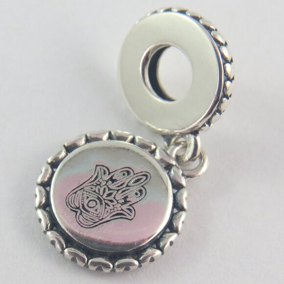 Pandora Hamas Hand Protection Blessing Power Strength Charm (T48) - Picture 3 of 4
